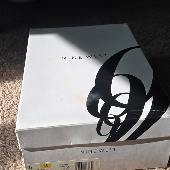 Nine West Black Wedge Sandals for Women - Picture 7 of 7